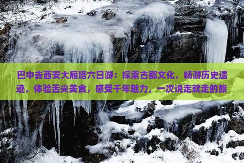 巴中去西安大雁塔六日游