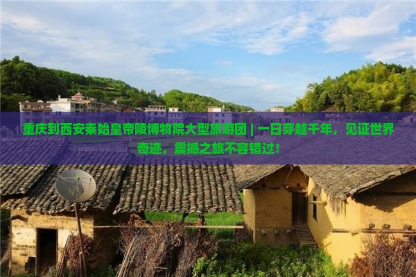 重庆到西安秦始皇帝陵博物院大型旅游团