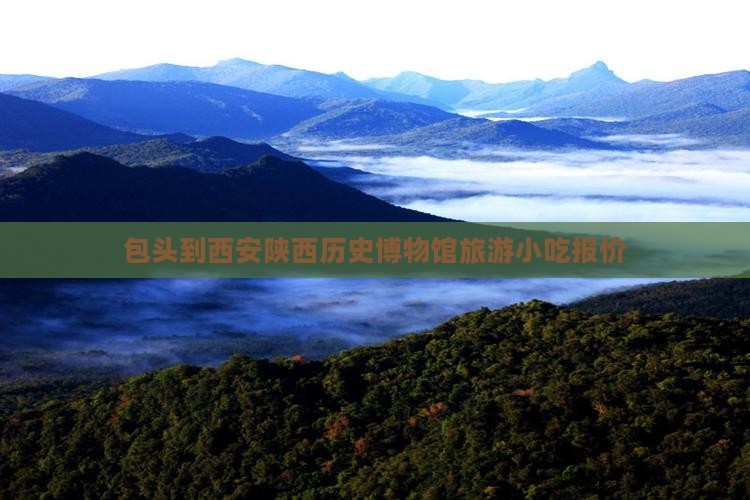 包头到西安陕西历史博物馆旅游小吃