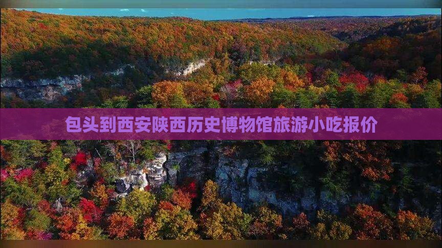 包头到西安陕西历史博物馆旅游小吃