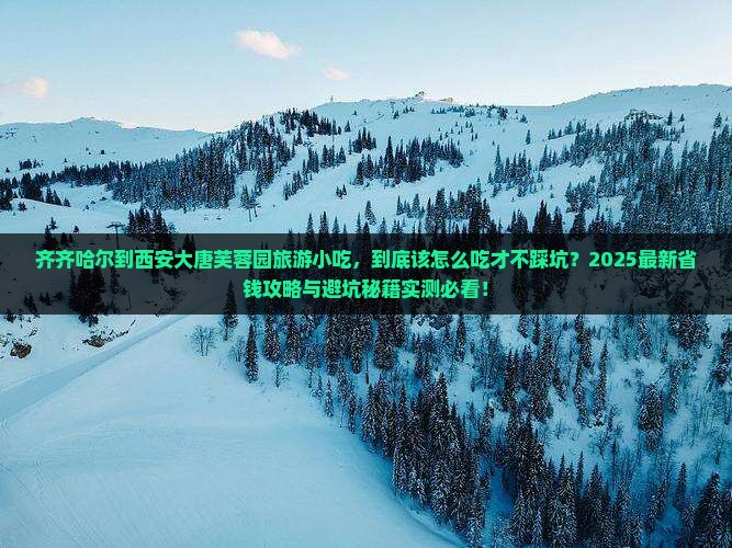 齐齐哈尔到西安大唐芙蓉园旅游小吃