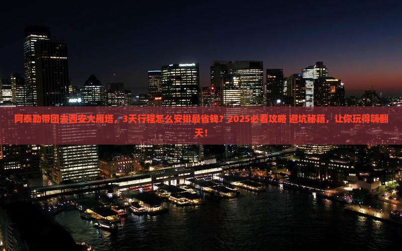 阿泰勒去西安大雁塔团体旅游