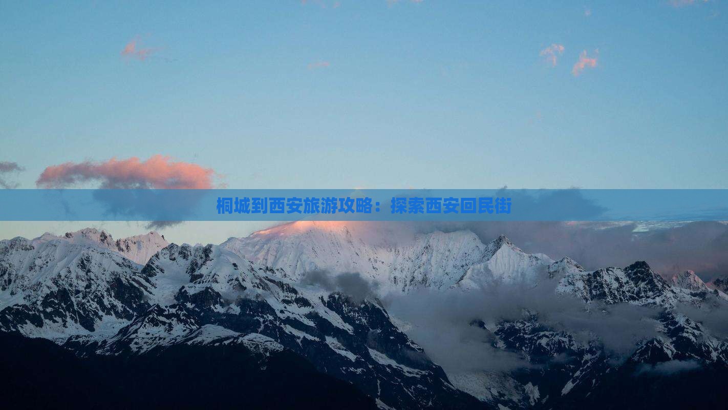 桐城到西安回民街旅游