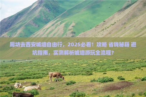 廊坊去西安城墙自由行