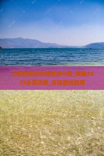 三明到西安城墙旅游小吃