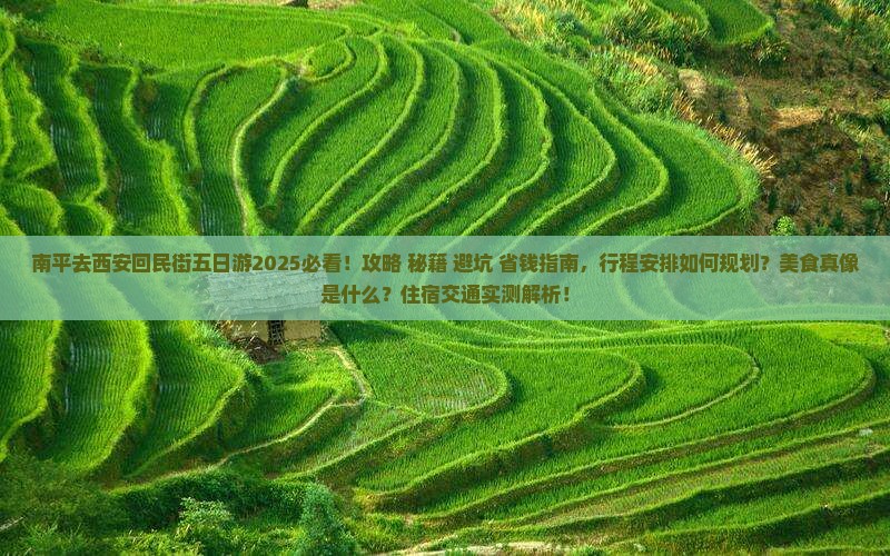 南平去西安回民街五日游