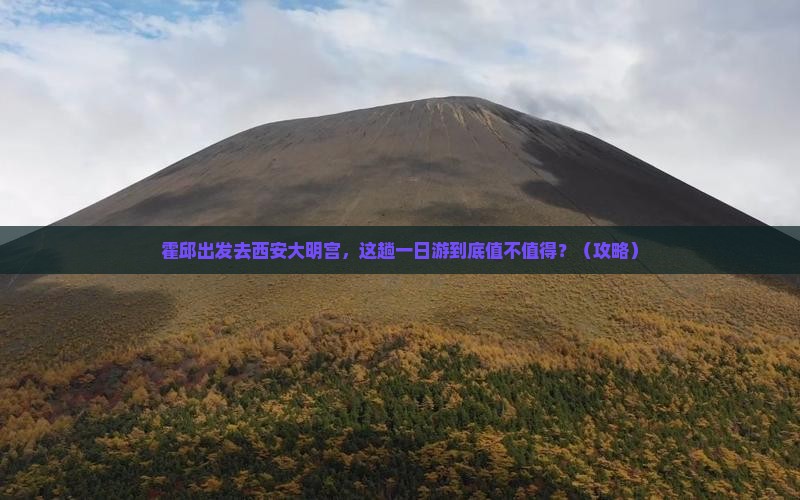 霍邱到西安大明宫国家遗址公园一日游