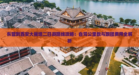 东营到西安大雁塔二日游