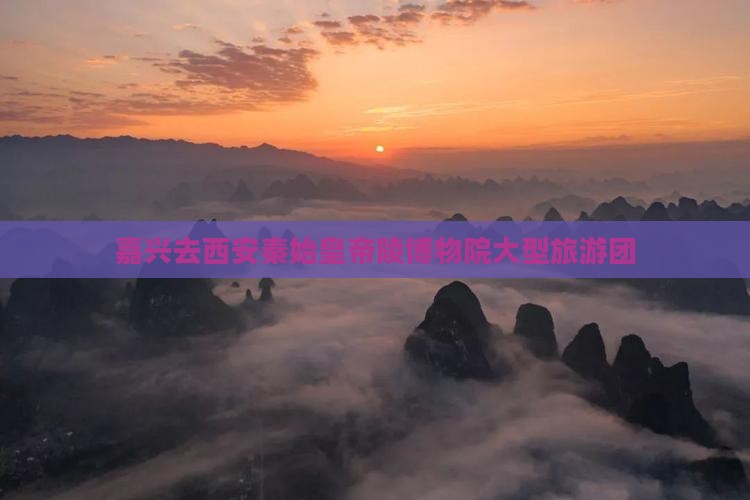 嘉兴去西安秦始皇帝陵博物院大型旅游团