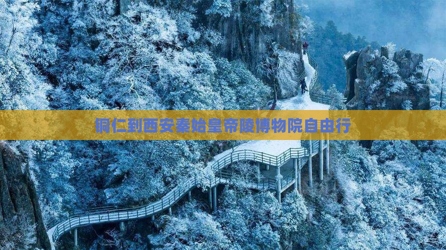 铜仁到西安秦始皇帝陵博物院自由行