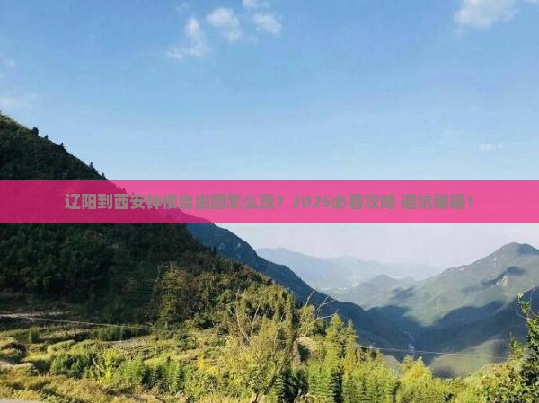 辽阳到西安钟楼自由团