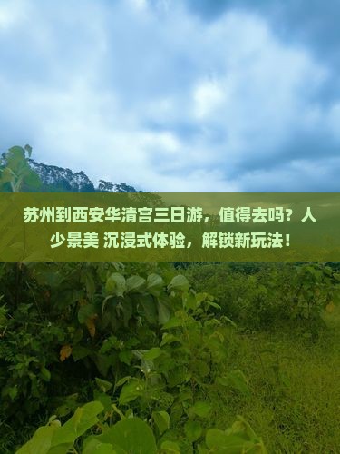 苏州到西安华清宫三日游