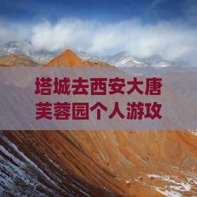 塔城去西安大唐芙蓉园个人游