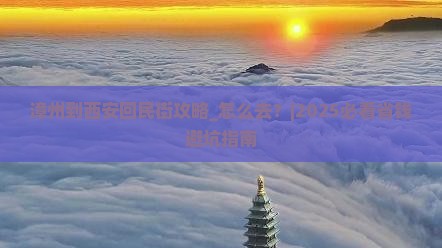 漳州到西安回民街攻略
