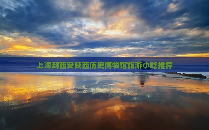 上海到西安陕西历史博物馆旅游小吃
