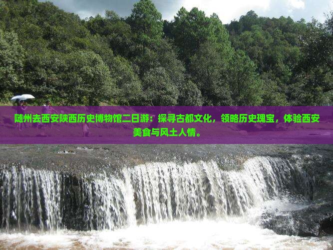 随州去西安陕西历史博物馆二日游
