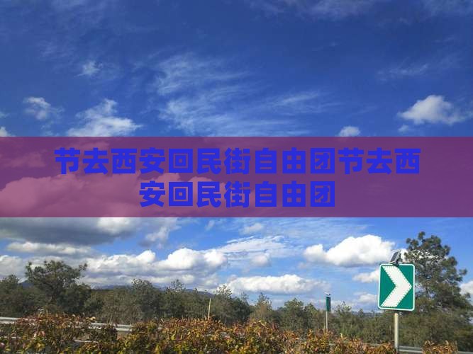 国庆节去西安回民街自由团