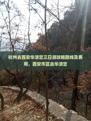 杭州去西安华清宫三日游