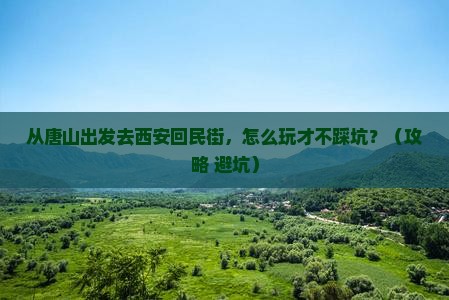 唐山去西安回民街哪里玩 唐山去西安回民街哪里玩