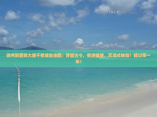 徐州到西安大唐不夜城自由团