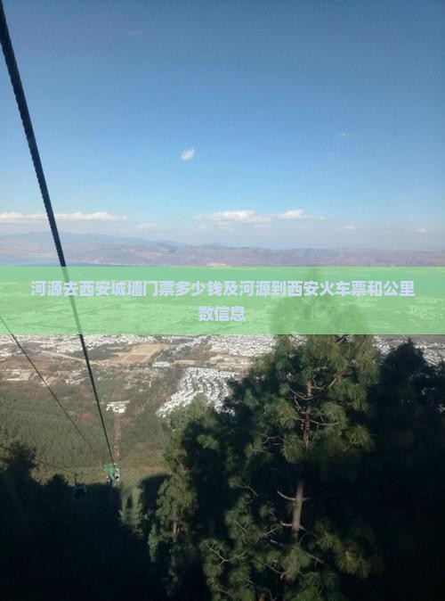 河源去西安城墙门票