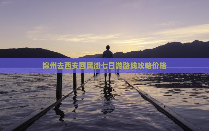 锦州去西安回民街七日游