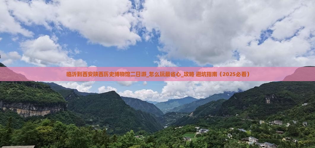 临沂到西安陕西历史博物馆二日游