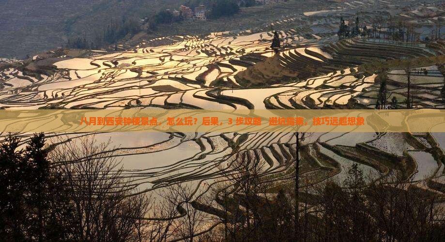 八月到西安钟楼景点