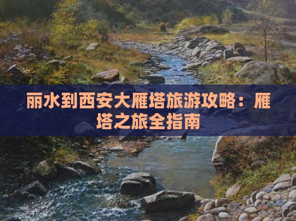 丽水到西安大雁塔个人游