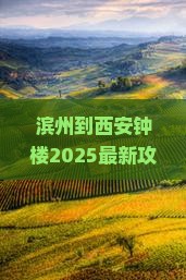 滨州到西安钟楼攻略