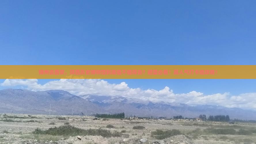 锦州去西安陕西历史博物馆必去地