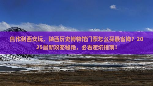 焦作到西安陕西历史博物馆门票