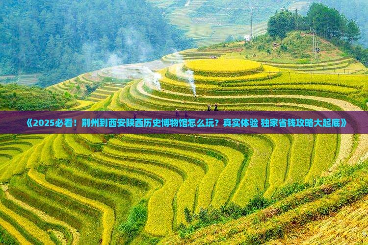 荆州到西安陕西历史博物馆哪里玩