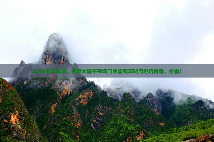 丽水到西安大唐不夜城门票