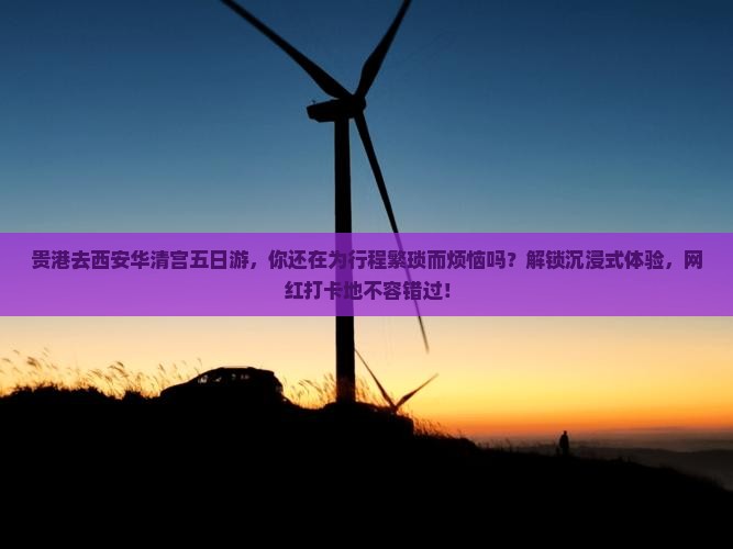 贵港去西安华清宫五日游