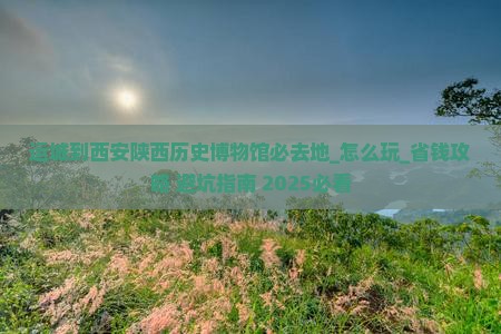 运城到西安陕西历史博物馆必去地 运城到西安陕西历史博物馆必去地
