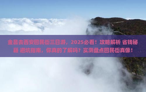 金昌去西安回民街三日游