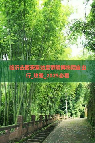 临沂去西安秦始皇帝陵博物院自由行