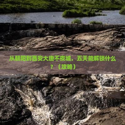 朝阳到西安大唐不夜城五日游