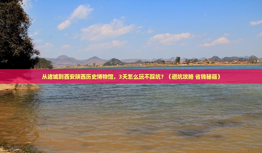 诸城去西安陕西历史博物馆个人游