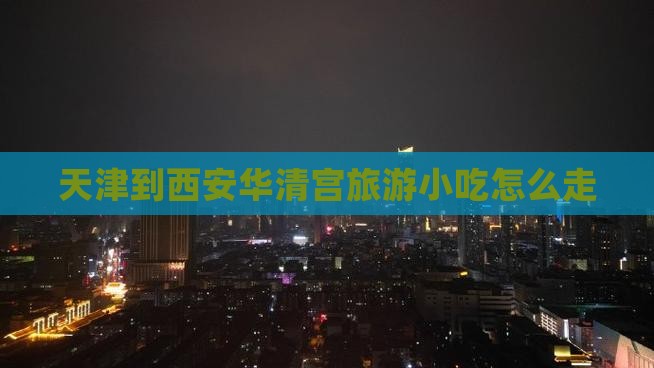 天津到西安华清宫旅游小吃