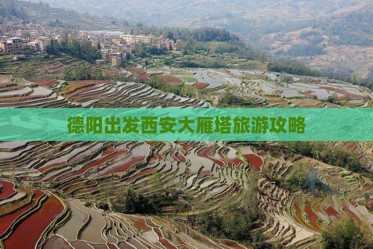 德阳去西安大雁塔自由行