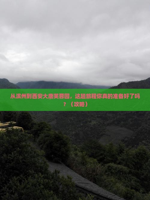 滨州去西安大唐芙蓉园必去地