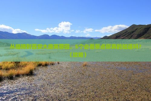 临猗到西安大唐芙蓉园旅行社