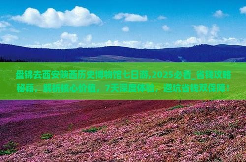 盘锦去西安陕西历史博物馆七日游