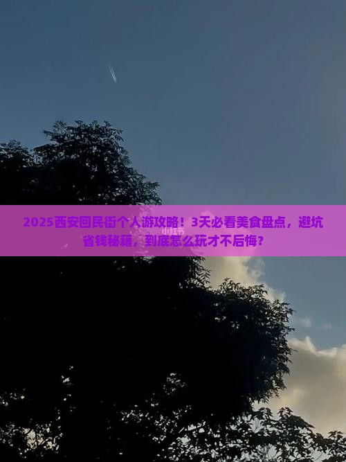 常德去西安回民街个人游
