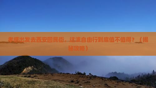 孝感到西安回民街自由行
