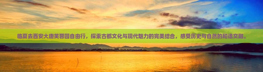 临夏去西安大唐芙蓉园自由行