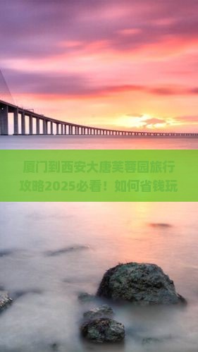 厦门到西安大唐芙蓉园旅行社