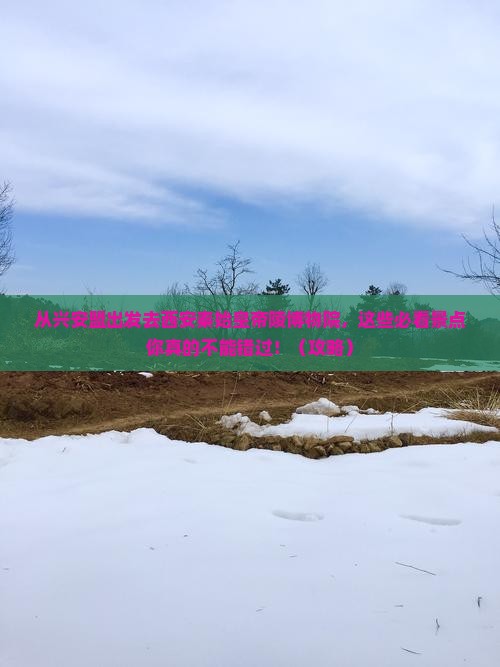 兴安盟去西安秦始皇帝陵博物院必去地